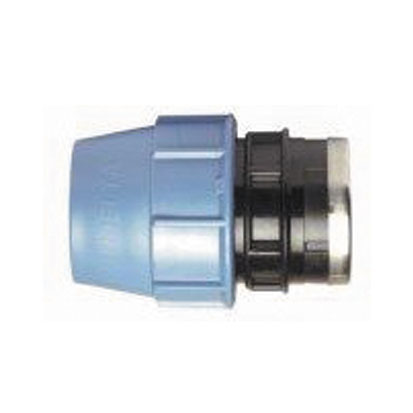 Соединитель для полиэтиленовых труб Unidelta д 40 х 1 1/2" (ПЭ х РВ)  - КонтурТерм