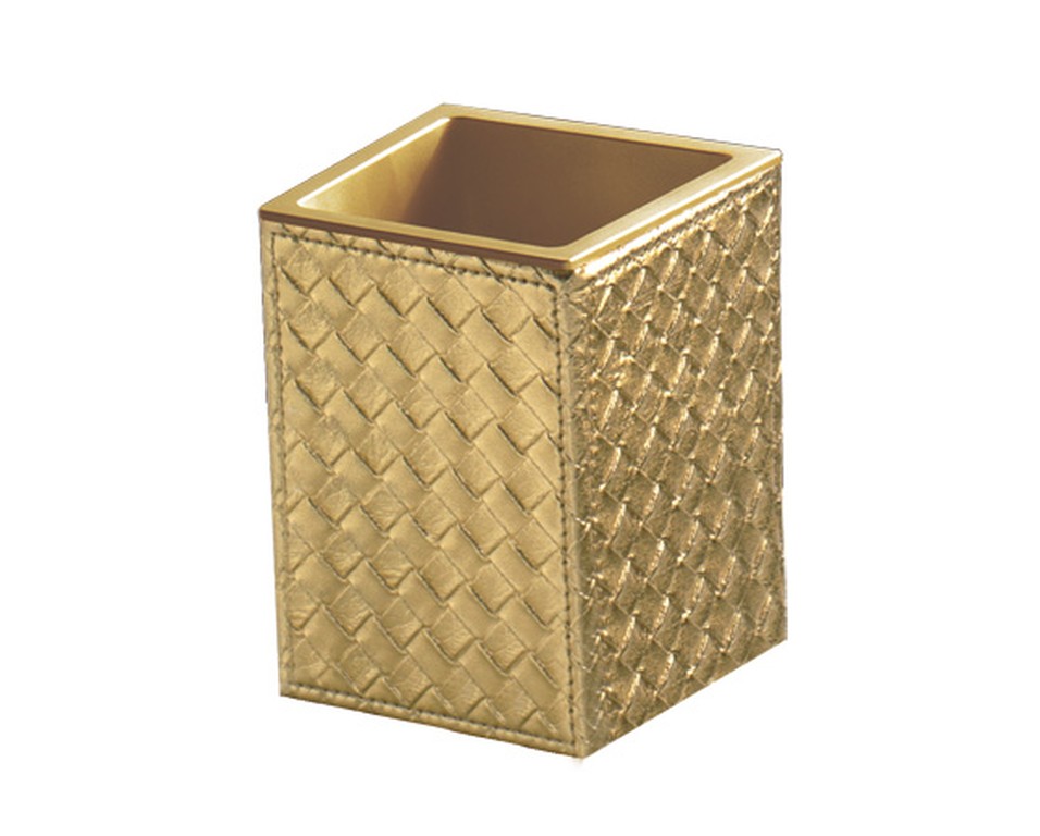 Стаканчик для зубных щеток, цвет: золото Marrakech GEDY