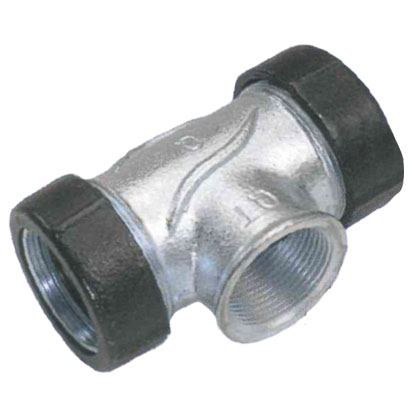 Тройник для труб GEBO QТ (59,7-63,5мм) х 2"РВ  - КонтурТерм