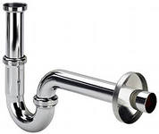 Полусифон трубный для раковины VIEGA 1 1/4"х1 1/4", хромированный - КонтурТерм