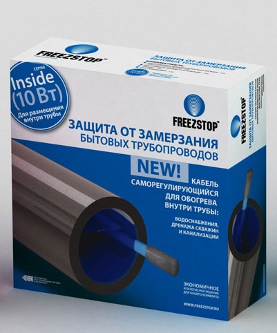 Секция нагревательная кабельная Freezstop Inside-10-4 ( 4 метра погонных ) - КонтурТерм