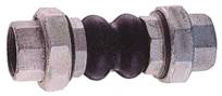 Компенсатор муфтовый Dn40 Pn10, t max 115*C GENEBRE - КонтурТерм