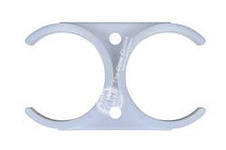 Хомут двойной RO 2 1/2" x 2 1/2", DC-3000W  - КонтурТерм