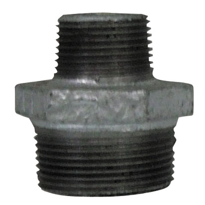 Ниппель редукционный чугун оцинкованный GEBO 3/4" х 1/2" (РН х РН) - КонтурТерм
