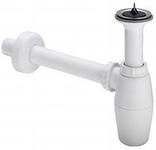 Сифон бутылочный для раковины VIEGA 1 1/4", с выпуском и пробкой - КонтурТерм