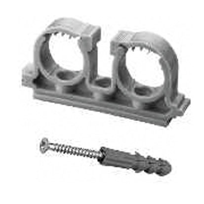 Держатель пластиковый с защелкой 2х16 CAPRICORN - КонтурТерм