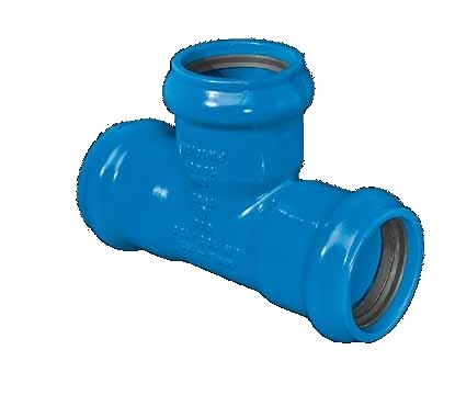 Х Тройник редукционный Р160х110 PN10 (раструбный)