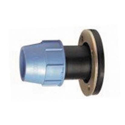 Соединитель для полиэтиленовых труб Unidelta д 90 ПЭ х Фланец Ду80  - КонтурТерм