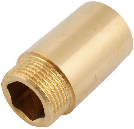 Удлинитель латунный Gappo 3/4" х 100 мм  - КонтурТерм