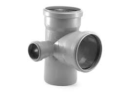 Крестовина внутренняя канализация двухплоскостная д 110х50х110 90° правая - КонтурТерм