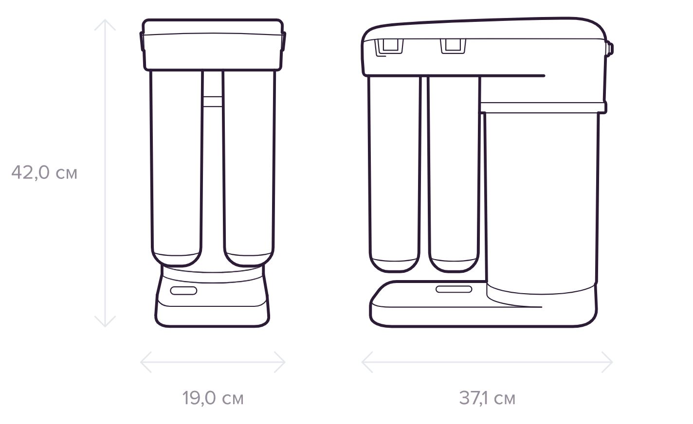 Морион 101S габариты
