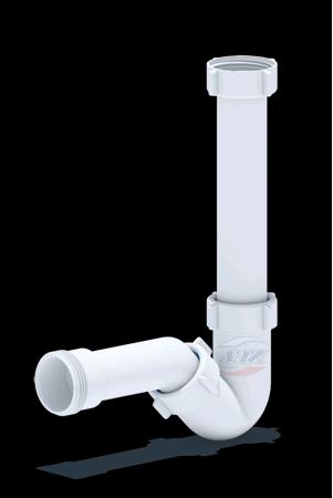 Сифон для биде 1 1/4 без выпуска Ани Пласт