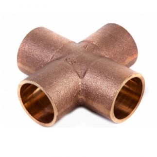 Крестовина бронза SANHA д 15 - КонтурТерм