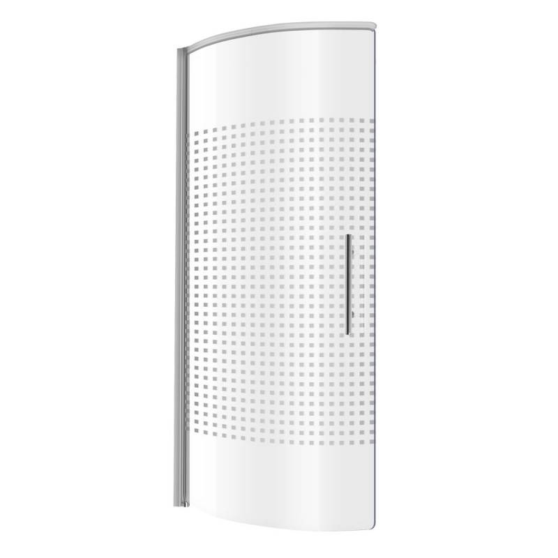 Экран для ванны стеклянный AFRODITA левый