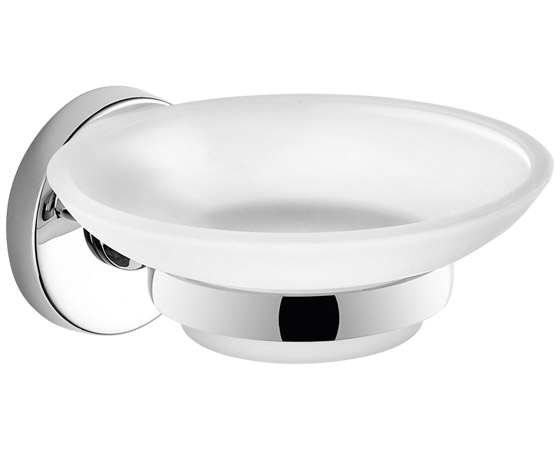 Мыльница настенная хром, стекло Felce GEDY