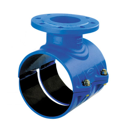 Хомут врезной Hawle для ПВХ, ПЭ труб 225мм х Ду 80 PN16  - КонтурТерм