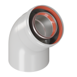 Колено 45 гр CW4501