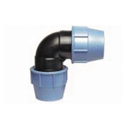 Колено для полиэтиленовых труб Unidelta д 63 (ПЭ х ПЭ)  - КонтурТерм