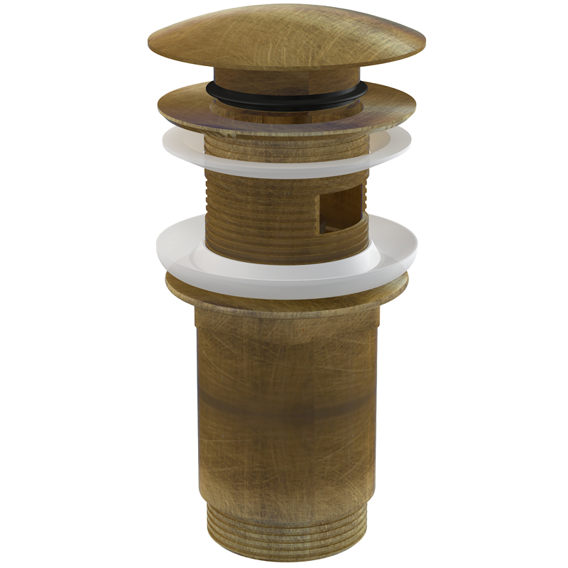 Донный клапан для умывальника CLICK/CLACK 5/4