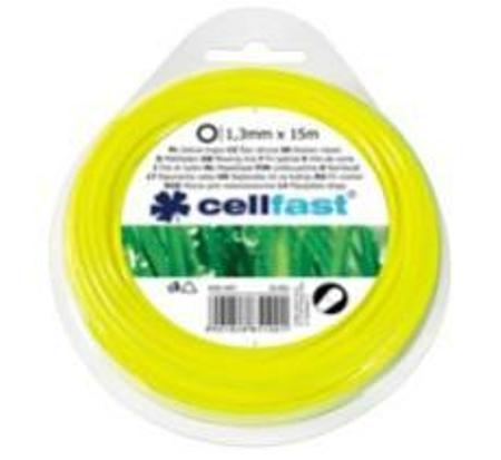 Леска для триммера 1,3мм 15м ROUND (круглая) Cellfast 