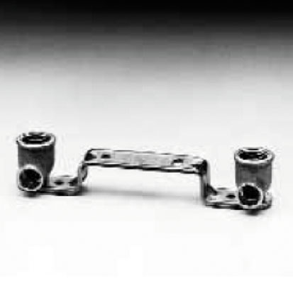 Планка установочная РВ 1/2" х 1/2" латунь Gappo - КонтурТерм