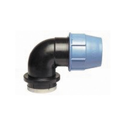 Колено для полиэтиленовых труб Unidelta д 50 х 1 1/2" (ПЭ х РВ)  - КонтурТерм