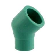 Колено ниппельное полипропиленовое BANNINGER д 25 45° PP-RCT - КонтурТерм