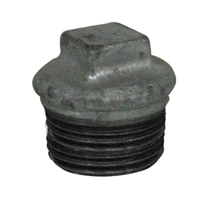 Пробка чугун оцинкованный GEBO 1" (РН) - КонтурТерм