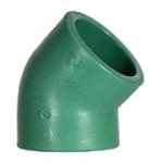 Колено полипропиленовое BANNINGER д 40 45° PP-RCT - КонтурТерм