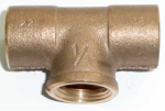 Тройник бронза 15 х 3 4