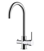 Смеситель ROSSINKA с подключением к фильтру питьевой воды, хром