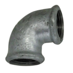 Колено чугун оцинкованный GEBO