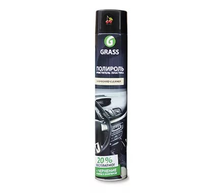 Полироль-очиститель пластика" Dashboard Cleaner", вишня, аэрозоль, 750мл - КонтурТерм