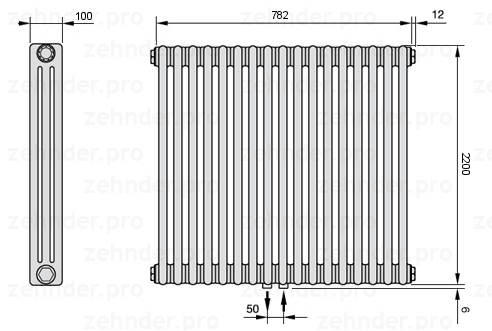 zehnder 3220-17 5410 54818