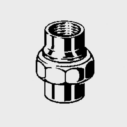 Муфта разборная латунь никель 1 1/4" (РВ - РВ) VALTEC - КонтурТерм