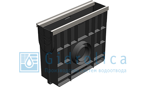 Пескоуловитель пластиковый (усиленный) Gidrolica Standart Plus DN 100 кл. С250