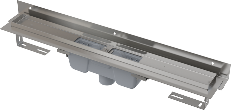 Лоток душевой пристенный с вертикальным сливом 750 мм Flexible ALCA PLAST