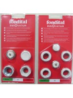 Комплект для монтажа алюм.радиаторов Fondital 3/4"х1/2" (4 пробки 1/2",спускник воздуха, заглушка) - КонтурТерм