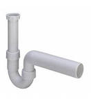 Полусифон для мойки VIEGA 1 1/2"х50, трубный с горизонтальным отводом, без выпуска - КонтурТерм