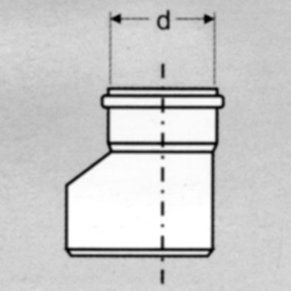 Редукция резиновая переходная 40 х 32 мм - КонтурТерм