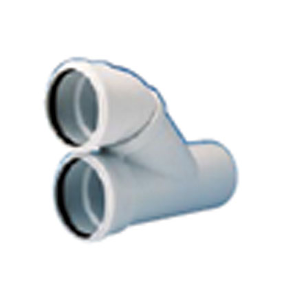 Тройник OSTENDORF параллельный бесшумный канализационный 110 мм,  20дБ Skolan  - КонтурТерм