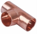 тройник медный