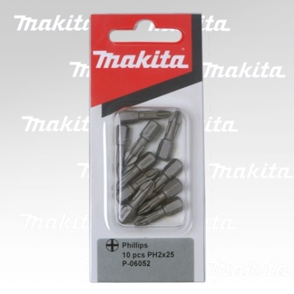 Бита PZ1, 25мм, P-06096, Makita, (10шт/уп) - КонтурТерм