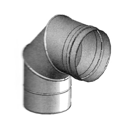 Колено дымоходное регулируемое Jeremias 0-90˚ 150/0.6 EW-FU101 - КонтурТерм