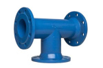 Тройник редукционный фланцевый чугунный
