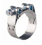 Хомут червячный оцинков.сталь  50-70 9 мм W1