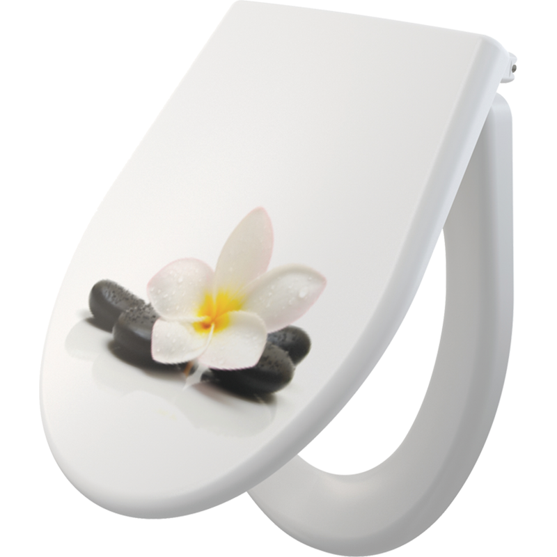Сиденье для унитаза универсальное softclose FLOWER