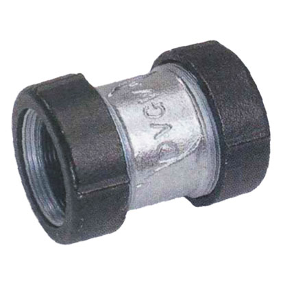 Соединитель для труб GEBO QО (47,9-51,5мм) 1 1/2" (зажим-зажим)  - КонтурТерм