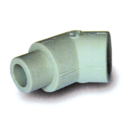 Колено ниппельное полипропиленовое 16 45°  - КонтурТерм