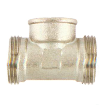 Тройник под зажим HERZ ø 3/4" х 3/4" (ЕК х РВ х ЕК) - КонтурТерм